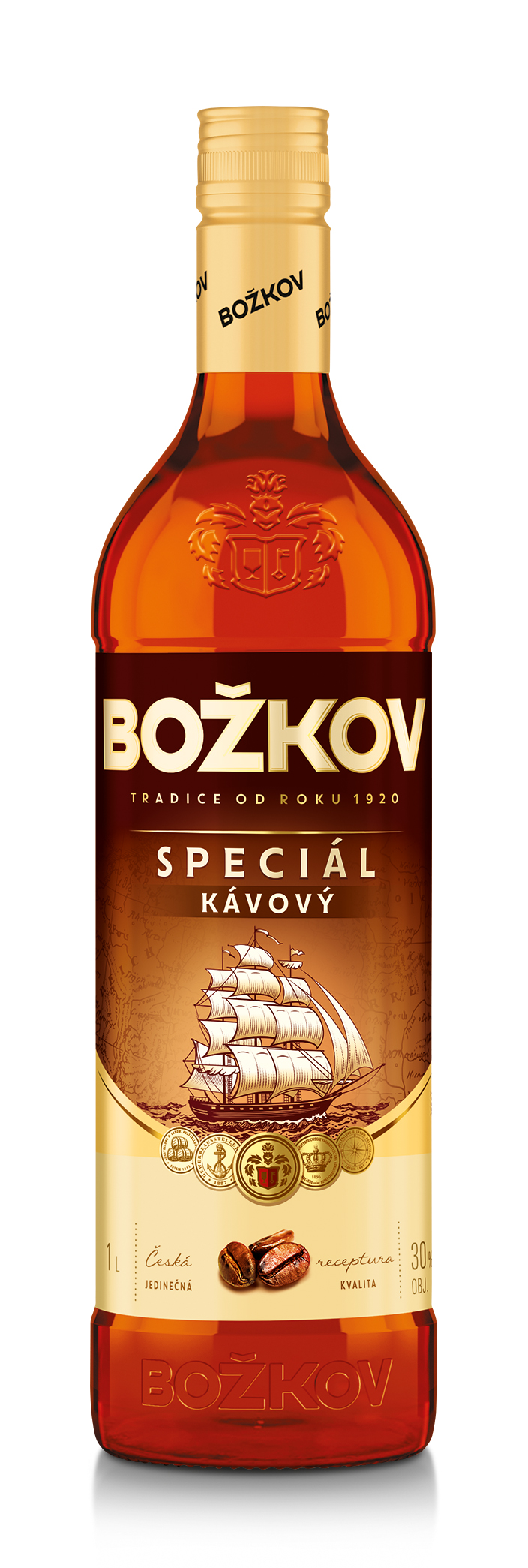 Božkov Speciál Kávový 1 L 30%