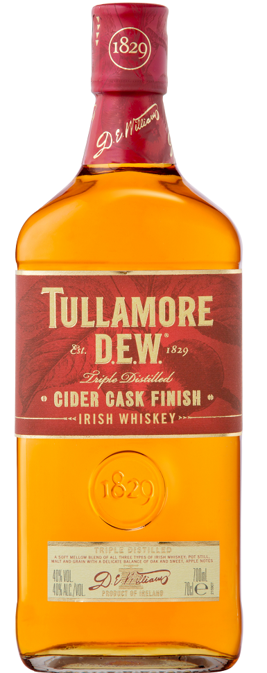 Tullamore D.E.W. Cider Cask 40% 0,7l (holá láhev)