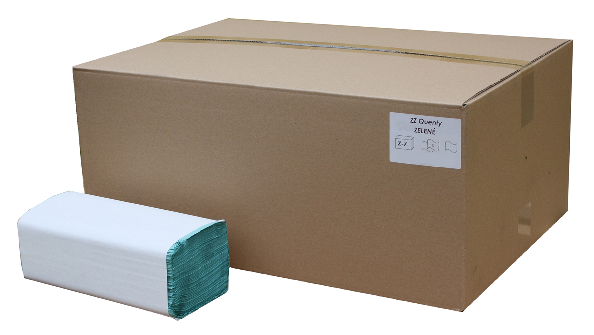 Papírové Ručníky Zelené ZZ 5000