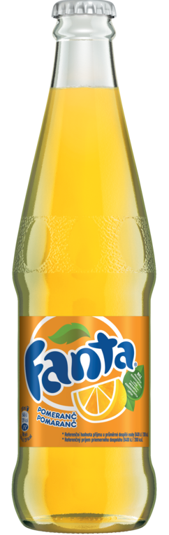 Fanta Pomeranč sklo 0,33l