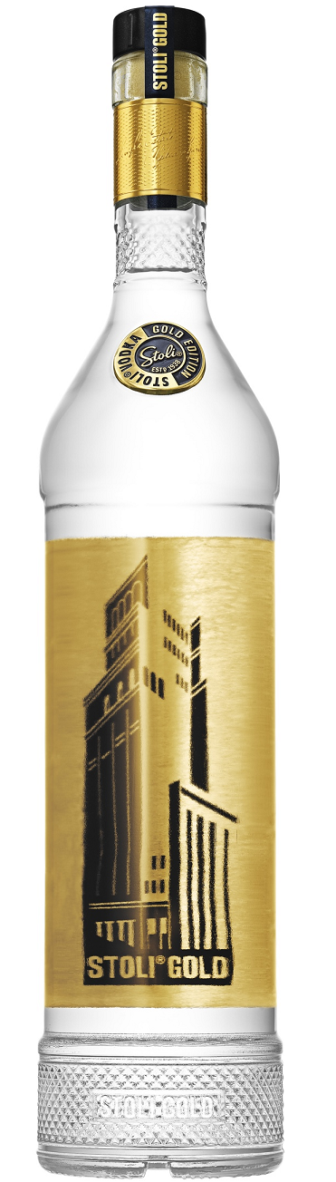 Stoli Gold 40% 0,7l (holá láhev)