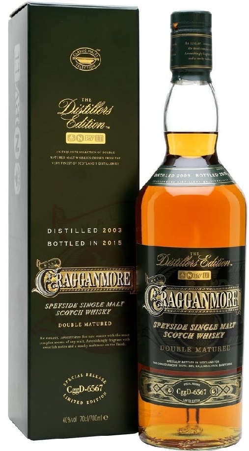 Cragganmore Distillers Edition 2003 - 2015 40% 0,7l (karton)