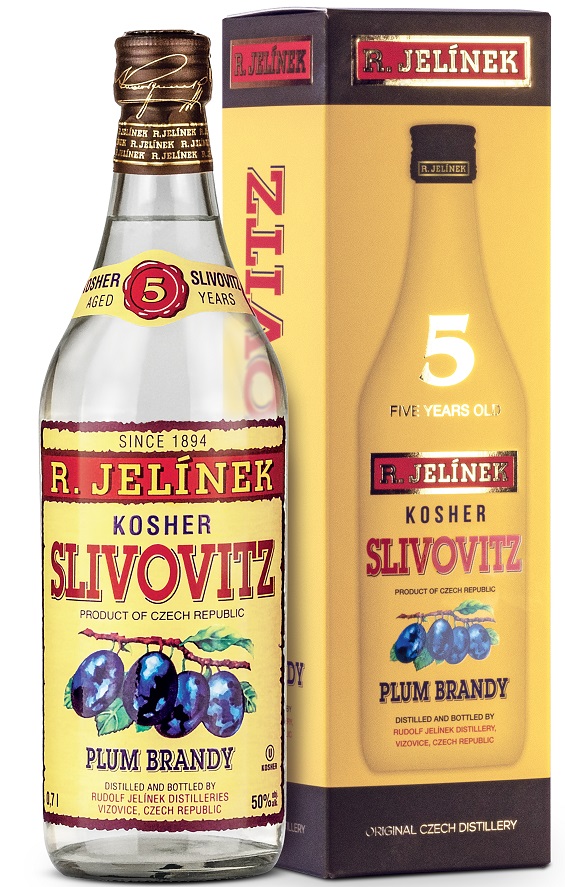R. Jelínek Slivovica Kosher biela, GIFT