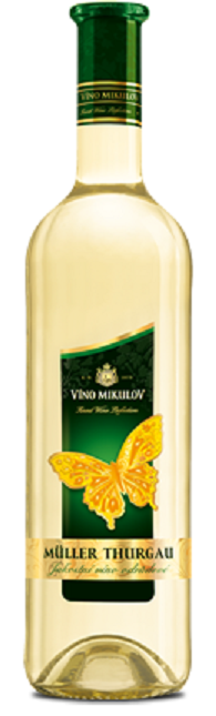 Motýl Müller Thurgau 0,75l (holá láhev)