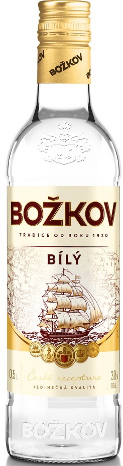 Božkov Bílý 0,5 L 30%