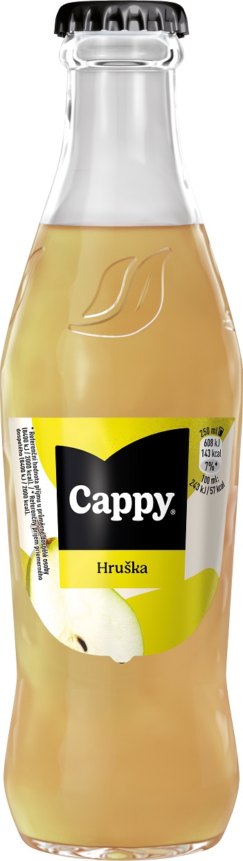 Cappy Hruška sklo 0,25l