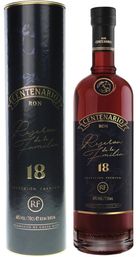 CENTENARIO RESERVA 18Y 40% 0,7l (tuba)