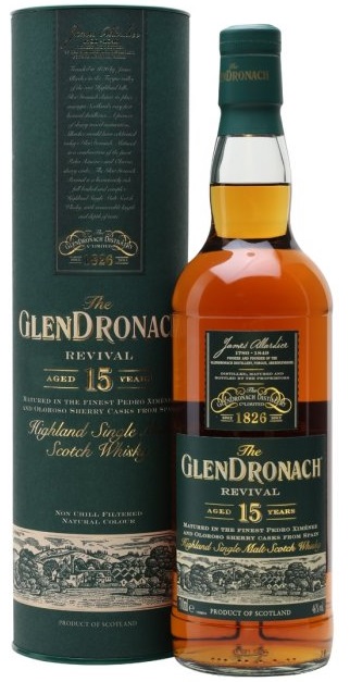 Glendronach 15yo Revival 46% 0,7l (tuba)