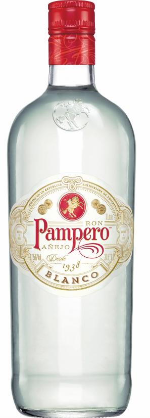 Pampero Añejo Blanco 37,5% 1,0L (holá láhev)