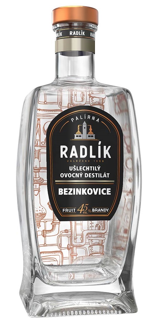Palírna Radlík Radlík Bezinkovice 45% 0,5l