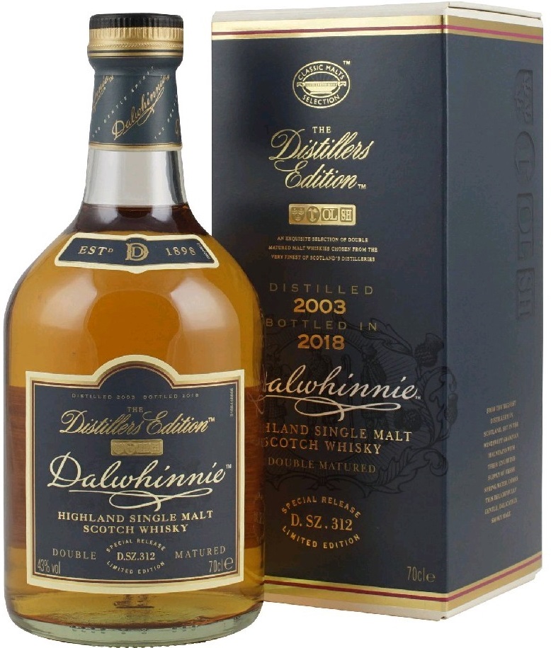 Dalwhinnie 2003-2018 Distillers Edition 43% 0,7l (karton)