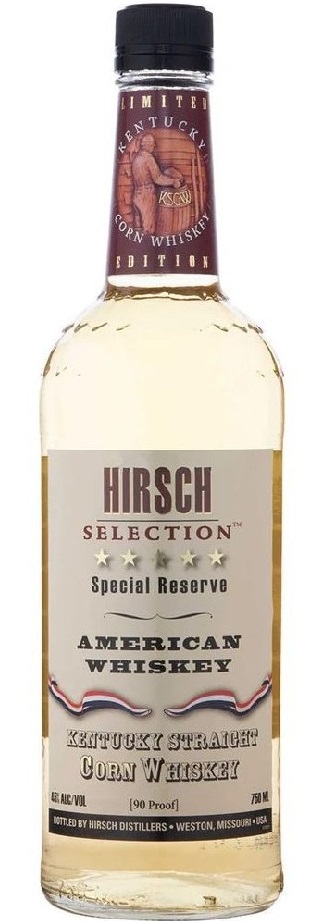 Hirsch Selection Corn Whiskey 45% 0,75l (holá láhev)
