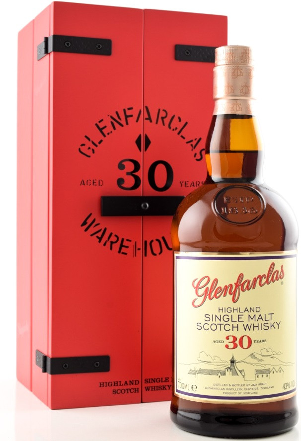 Glenfarclas 30yo 43% 0,7l (kazeta)