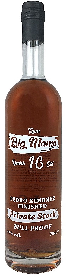 Big Mama 16yo Full Proof PX 67% 0,7l (holá láhev)