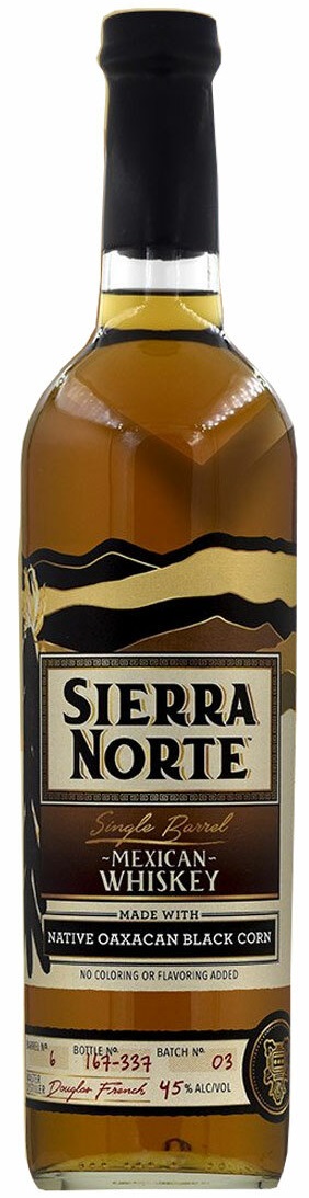Sierra Norte Black Corn 45% 0,7l (holá láhev)