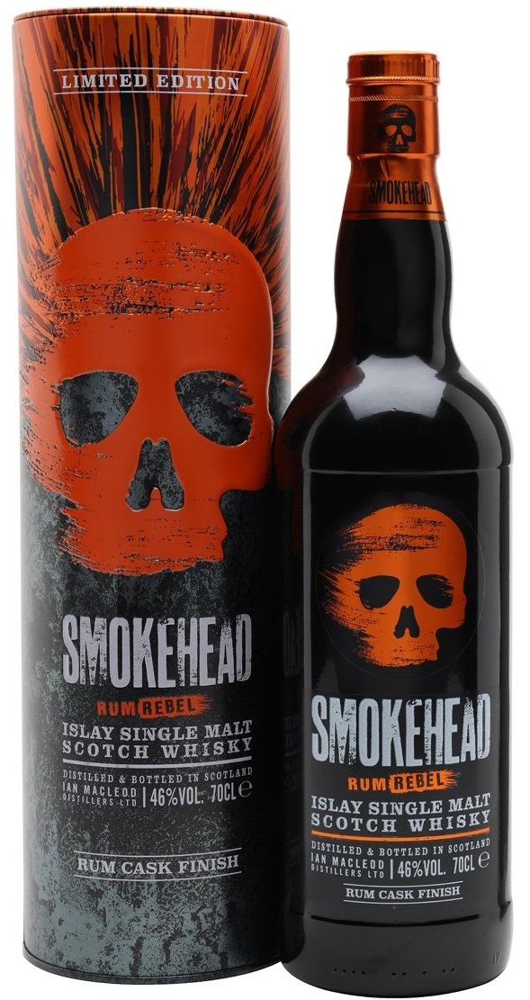 Rum Smokehead Rebel, 0,7l 46%