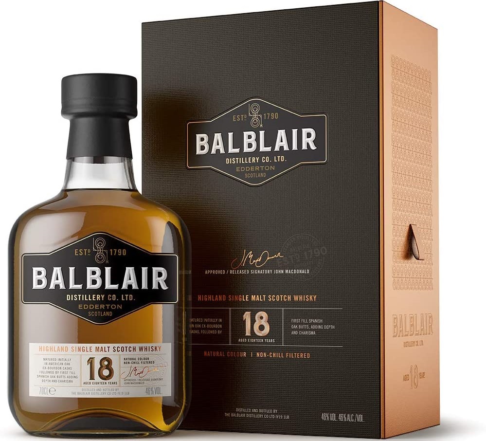 Balblair 18y 0,7l 46%
