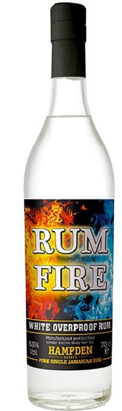 Hampden Estate Fire Overproof Rum 0,7l 63%