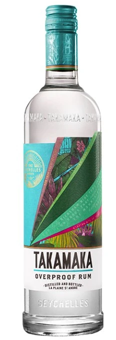 Takamaka 69 Overproof White 69% 0,7l (holá láhev)