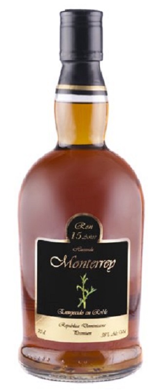 Ron Hacienda Monterrey 15yo 38% 0,7l (holá láhev)