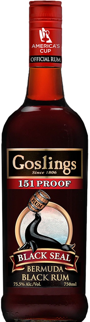 Gosling 151 Proof 75,5% 0,7l (holá láhev)