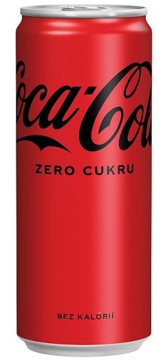 Coca Cola Zero 0,33l plech