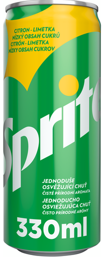 Sprite 0,33l plech