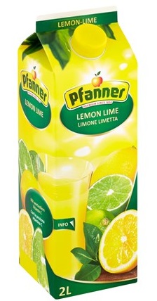 Pfanner Nektar Citron Limeta 25% 2l