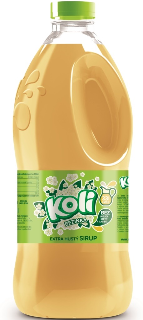 Koli sirup Bezinka 3l