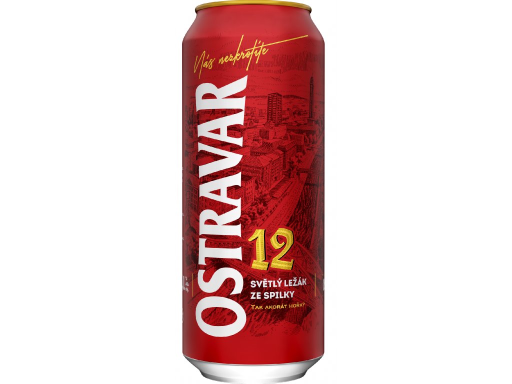 Pivovary Staropramen s.r.o. Ostravar Premium 0,5l Plech