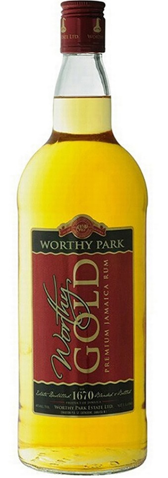 Worthy Park Gold 40% 1 l (holá láhev)