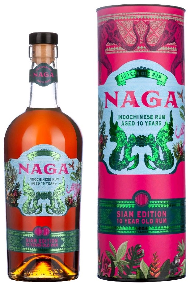 Naga Rum Naga Siam Edition 10y 40% 0,7l Tuba