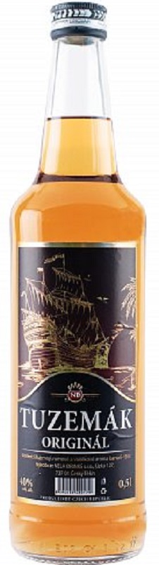 Tuzemák Originál 40% 0,5l (holá láhev)