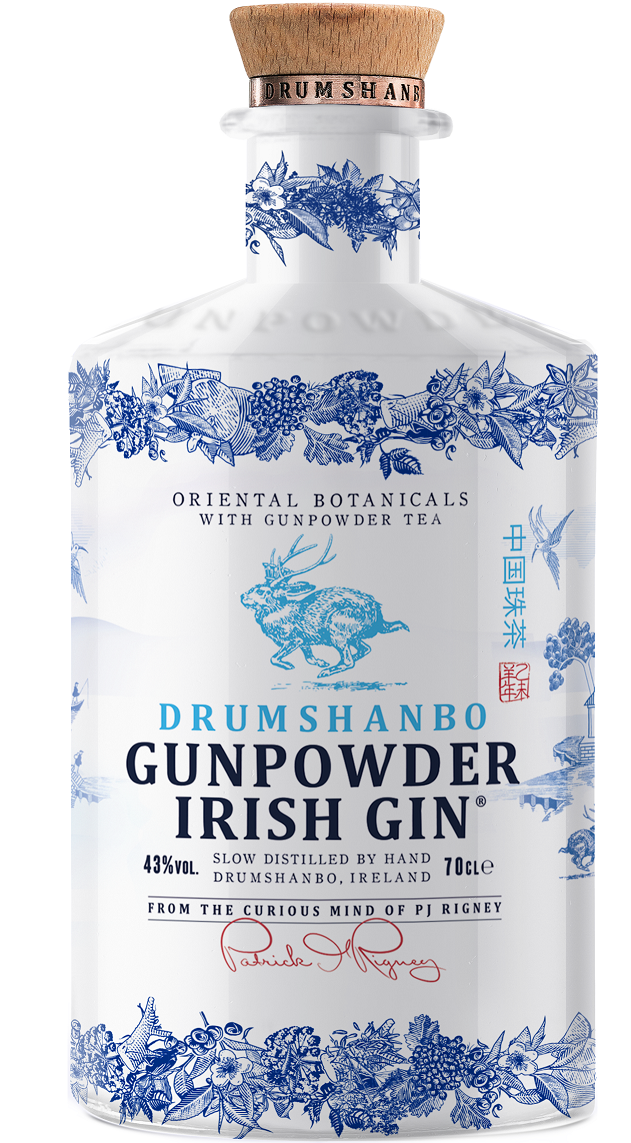 Drumshanbo Gunpowder Ceramic 43% 0.7L (holá láhev)