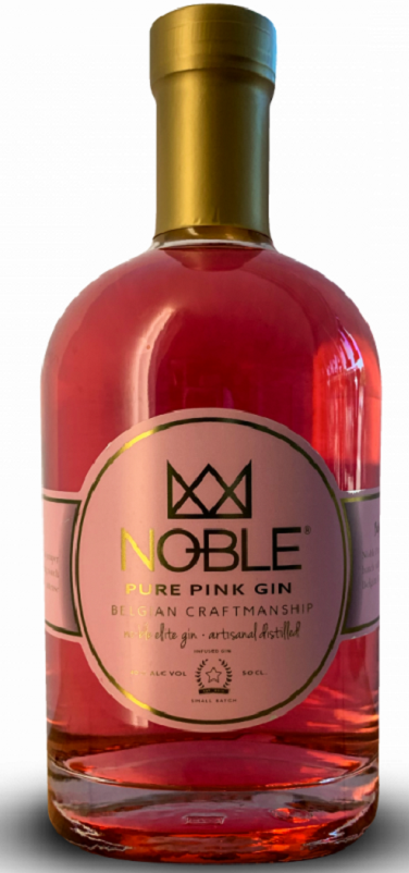 NO-BLE Pure Pink Gin 40% 0,5l (holá láhev)