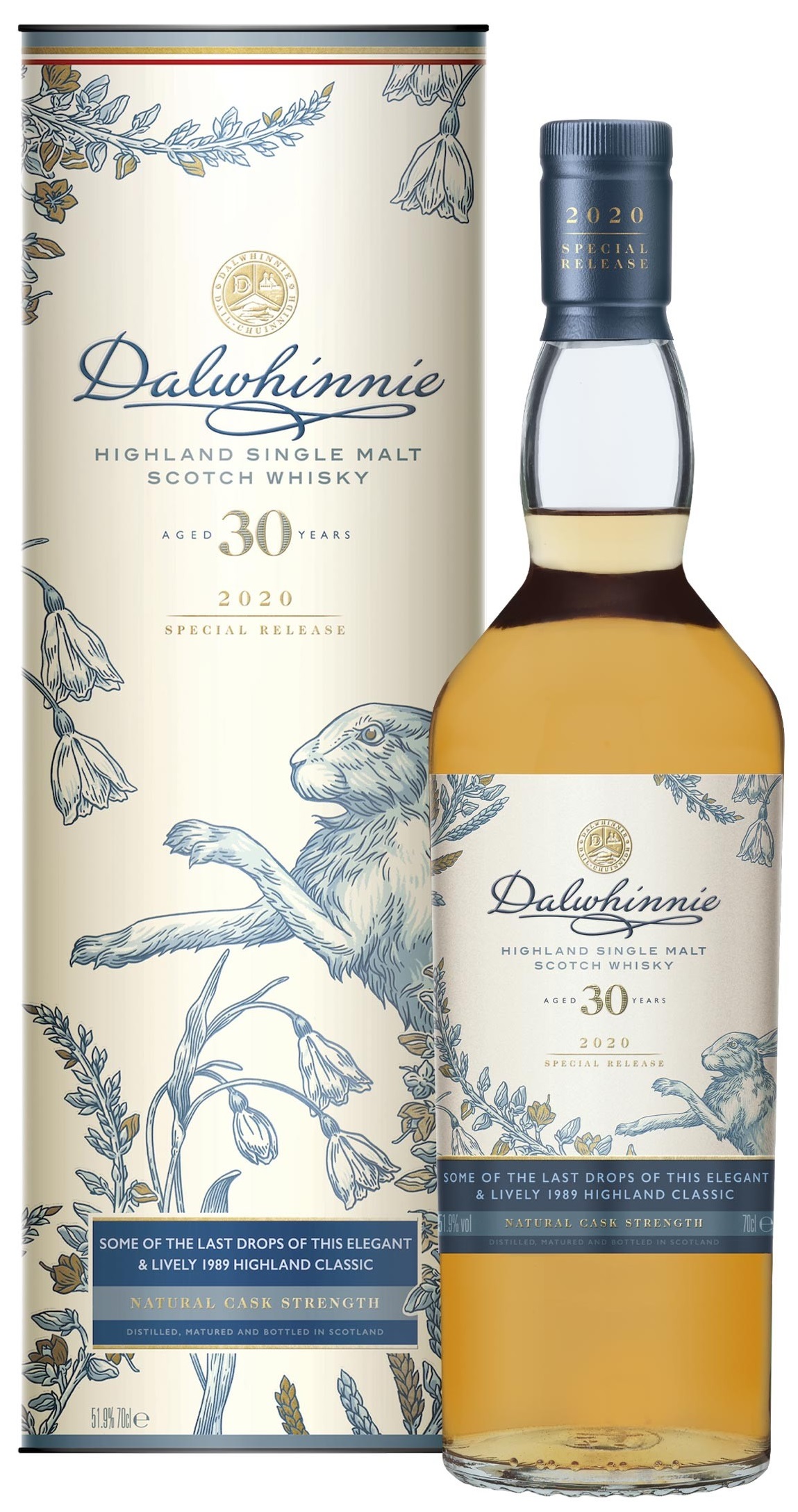 Dalwhinnie 30yo Special Release 2020 51,9% 0,7l (tuba)