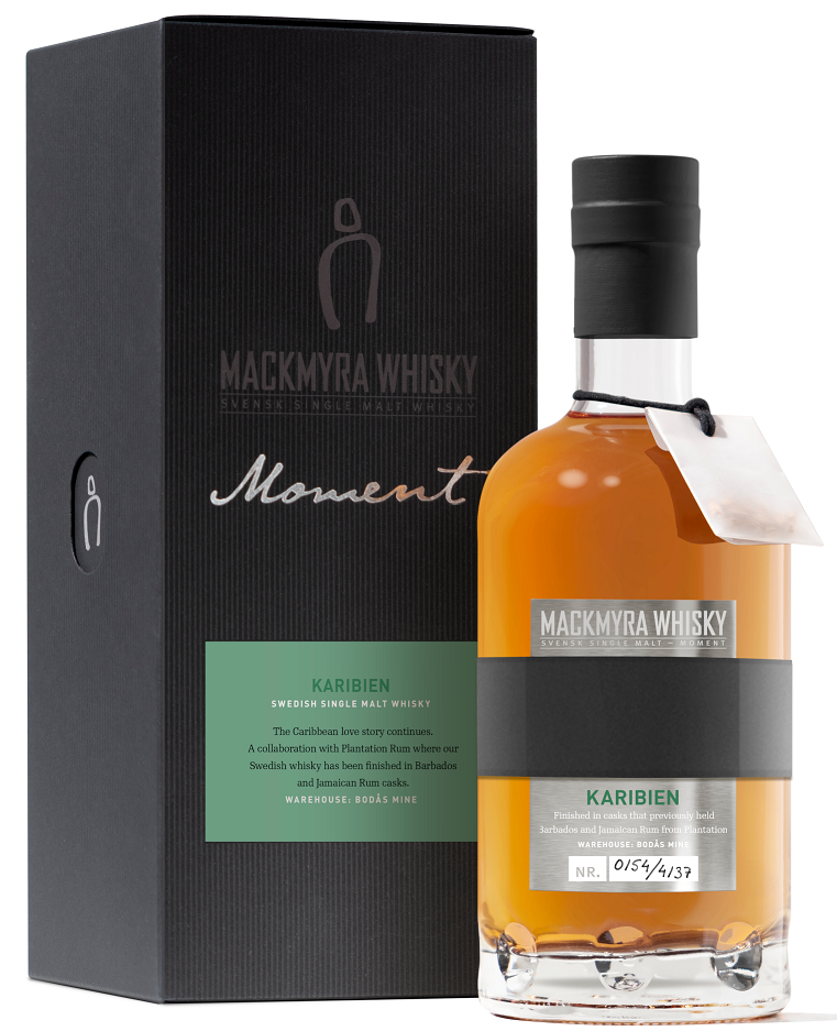 Mackmyra Moment Karibien 44,4% 0,7l (karton)