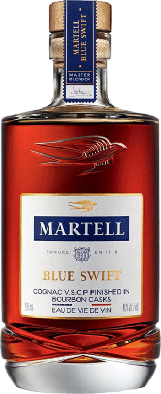 Martell Blue Swift 0,7l 40% (holá láhev)