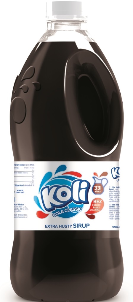Koli sirup Cola Classic 3l