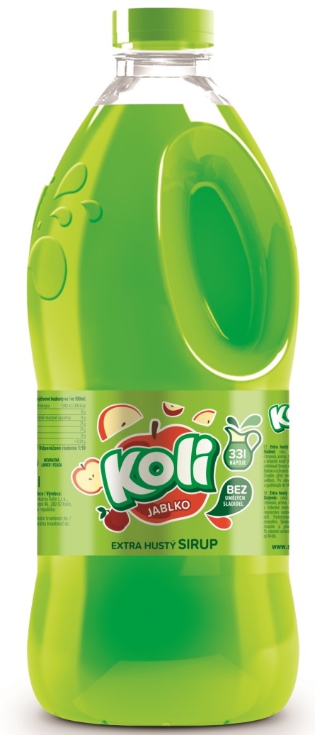 Koli sirup Jablko 3l