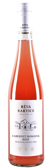 Réva Cabernet Moravia rosé MZV 0,75l (holá láhev)