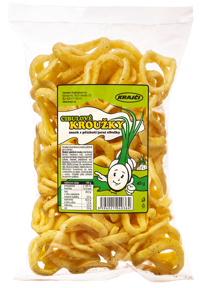 Cibulové Kroužky 45g