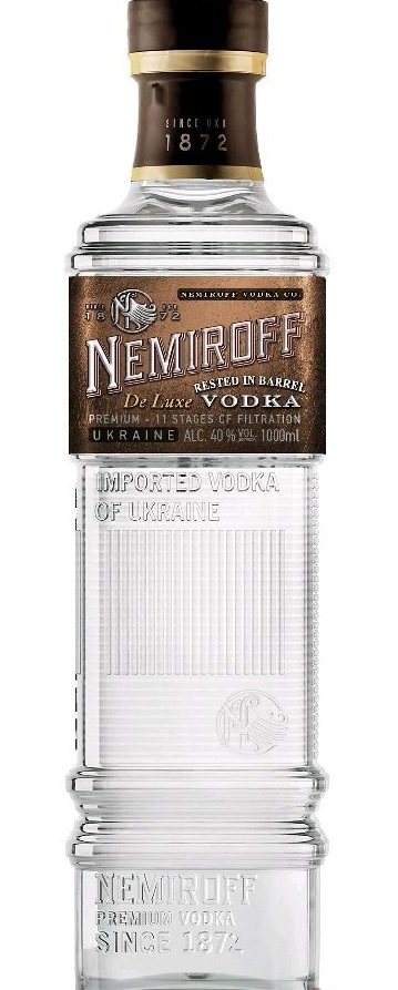 Nemiroff De Luxe Rested in Barrel 40% 1l (holá láhev)