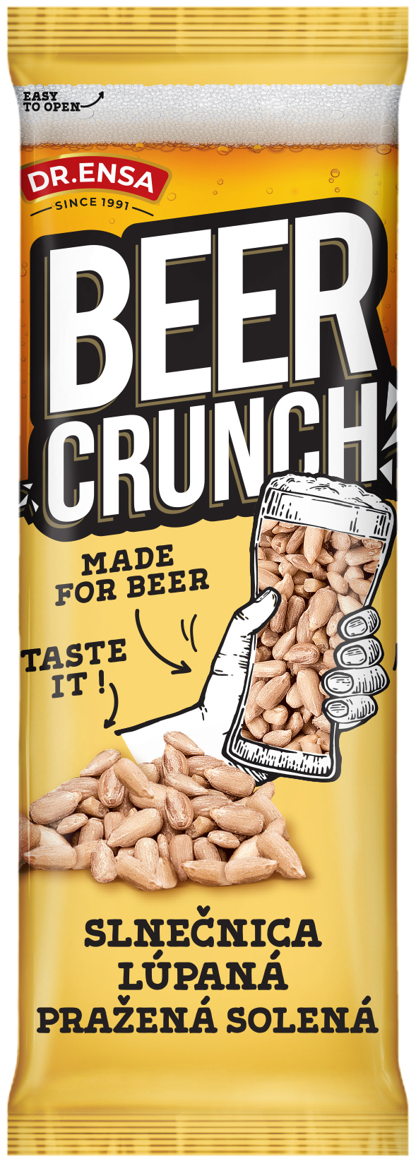Ensa Beer Crunch Slunečnice pražená solená 85g