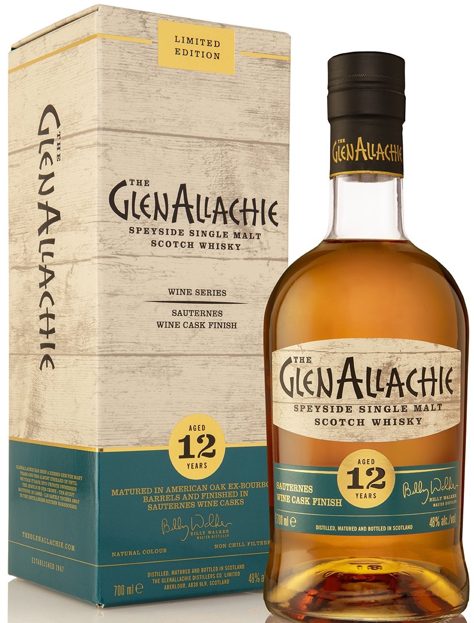 GlenAllachie 12 Y.O. Sauternes Wine Cask Finish, GIFT