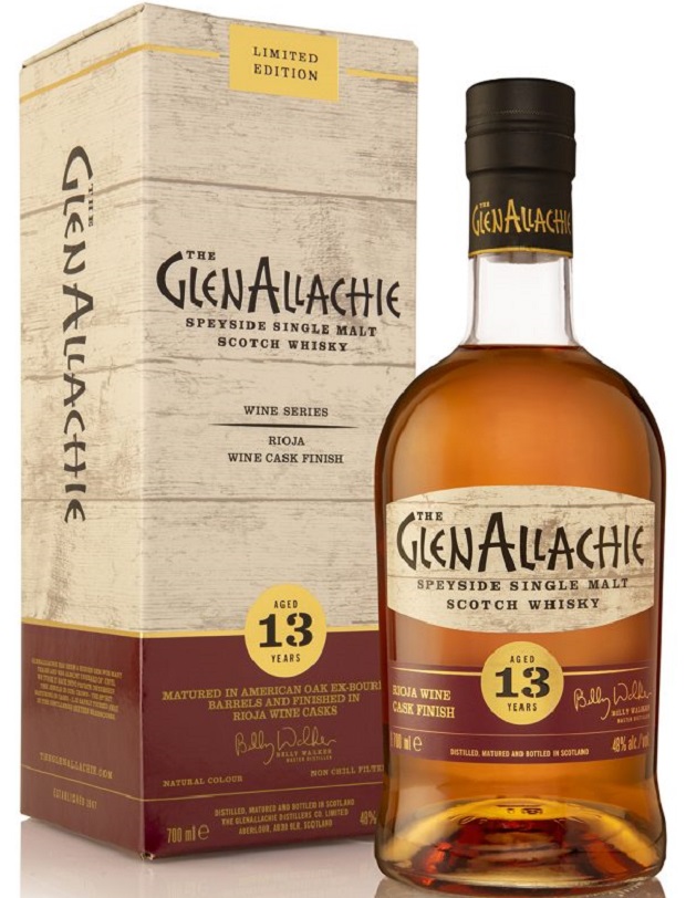 GlenAllachie 13yo Rioja Wine Cask Finish 48% 0,7l (karton)