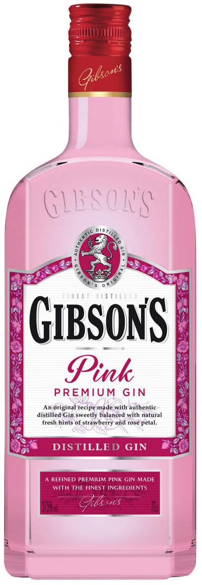 Gibson's Pink 37,5% 0,7l (holá láhev)
