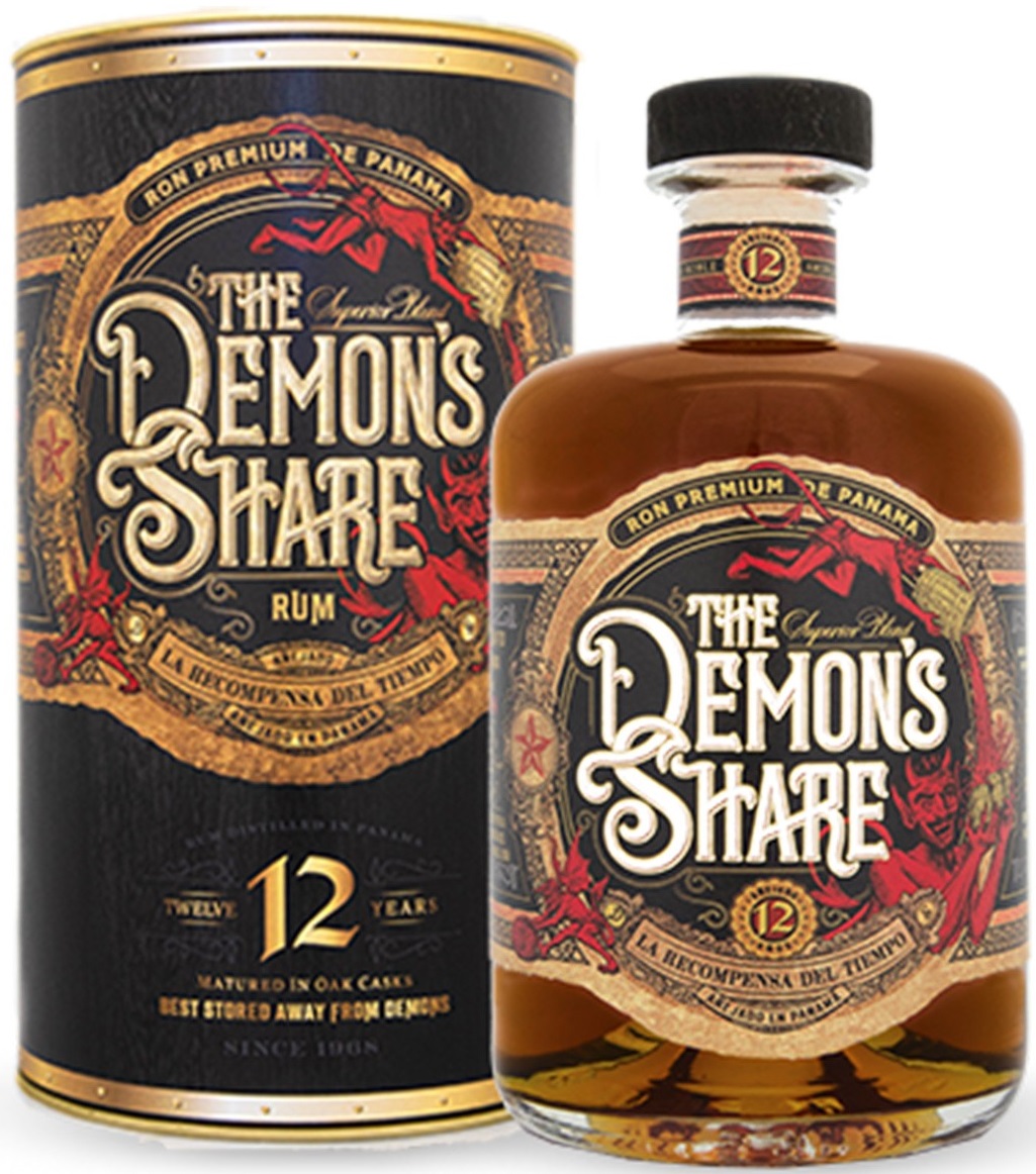 Bodegas de America, S.A. Demon's Share 12 YO, 41%, 0,7l
