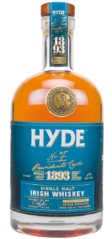 Hyde No.7 Presidents Cask Sherry Cask Matured 46% 0,7l (holá láhev)