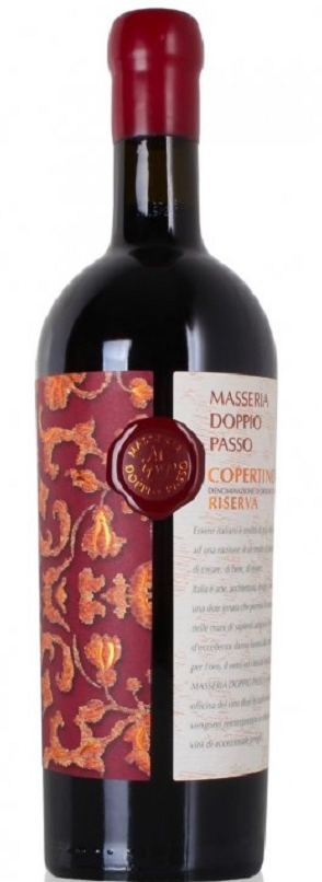 Doppio Passo Copertino Riserva DOC Masseria 0,75l (holá láhev)